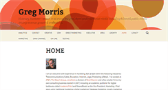 Desktop Screenshot of gregmorris.com